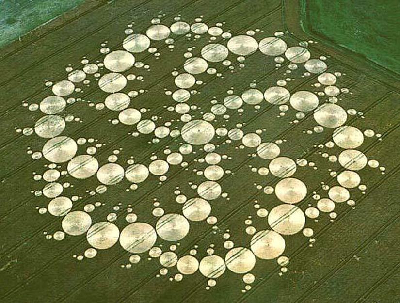 Crop Circles 409 Circles Appearing over night