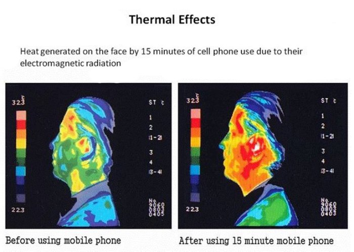 Microwave Effect after cell phone use