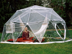 Dome Greenhouses Nursry starts are easy