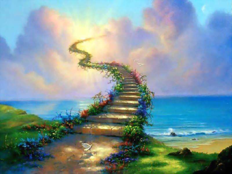 Spiritual stairway to heaven
