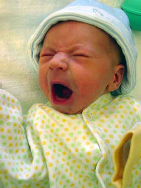 Yawning Baby?